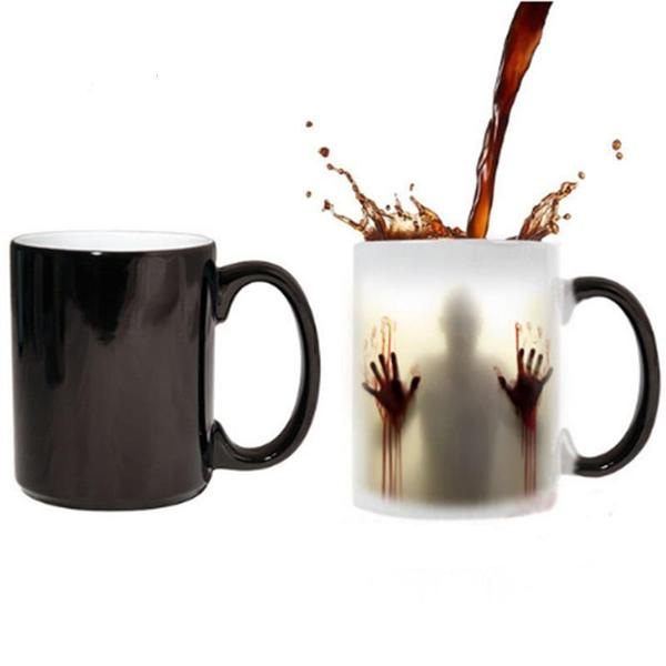Heat Sensitive Bloody Hands Mug