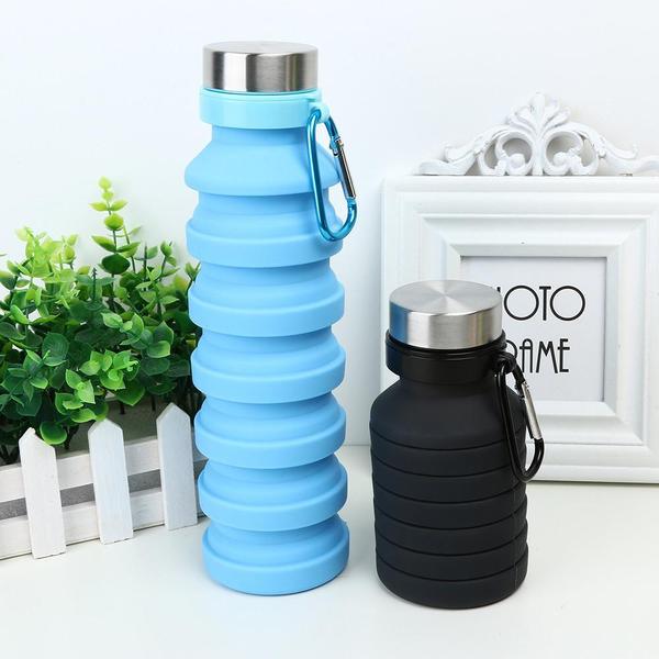Aqua - Collapsible Silicone Water Bottle