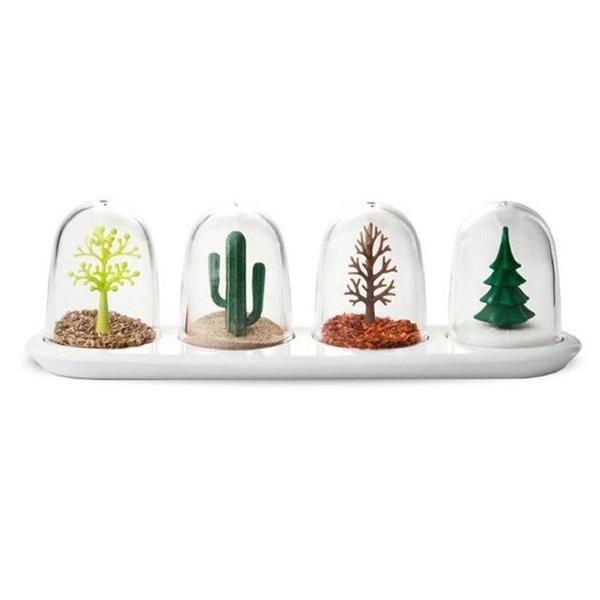 Tempus - Ornament Dome Salt & Pepper Shakers