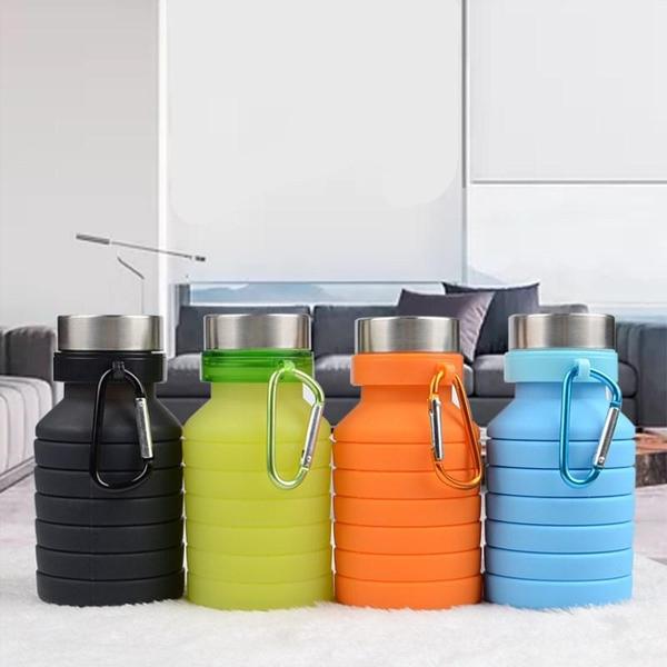 Aqua - Collapsible Silicone Water Bottle