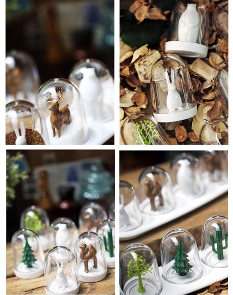 Tempus - Ornament Dome Salt & Pepper Shakers