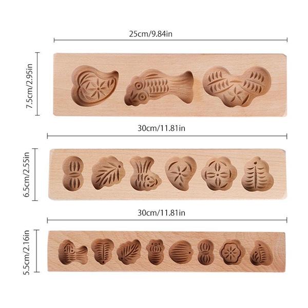 Artisan Christmas Cookie Molds