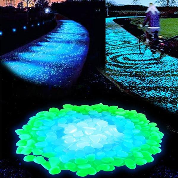 Gleam - Glow-in-the-Dark Garden Pebbles