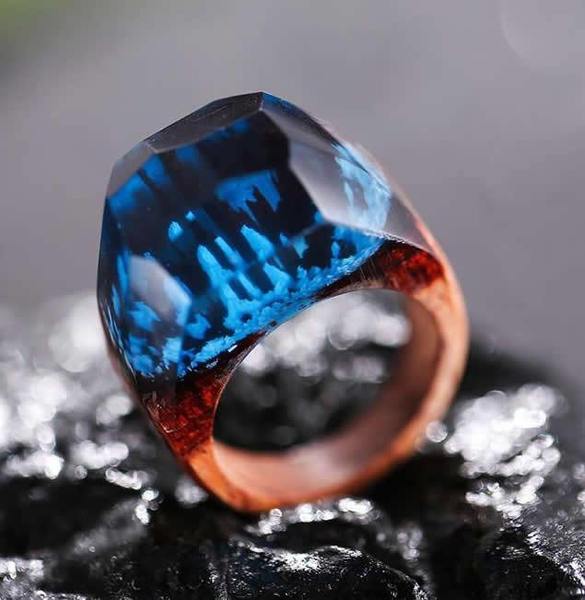 Quanta - Magic Forest Resin Ring