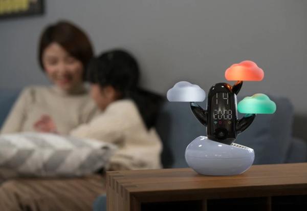 Cakty - LED Weather & Clock Bedside