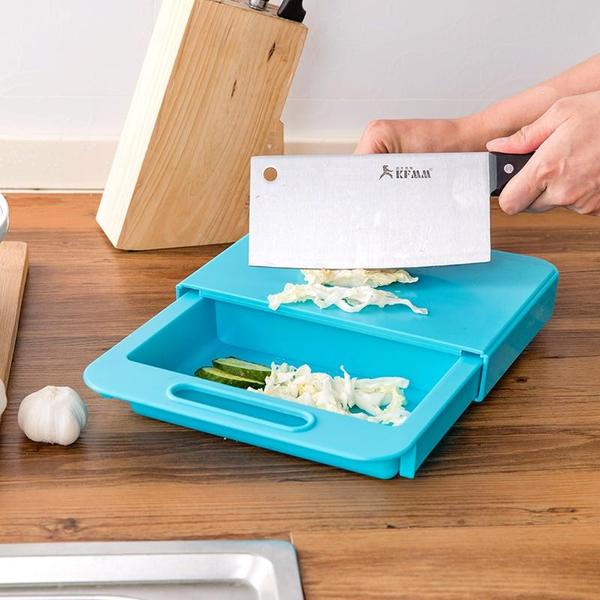 Cutting & Draining Multi-Function Chopping Board