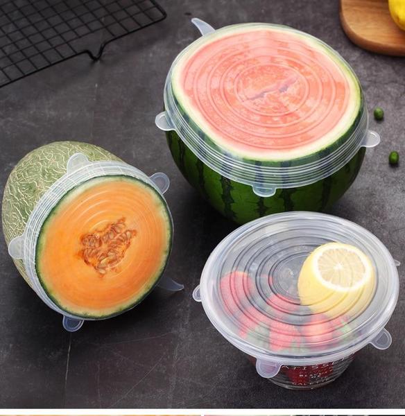 EcoLid - 6 Silicone Reusable Stretch Covers