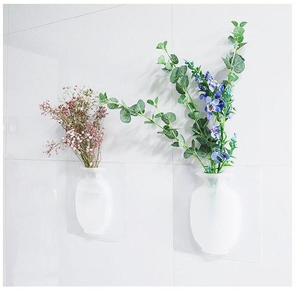 Silicone Sticky Wall Vase