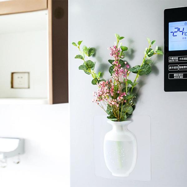 Silicone Sticky Wall Vase