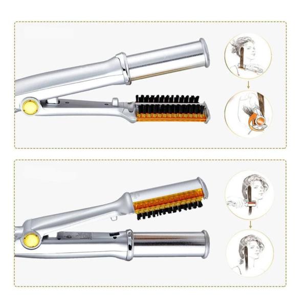 Hair Curling Iron Brush