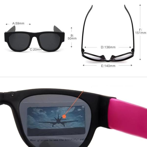 Polarized Snap Wristband Sunglasses