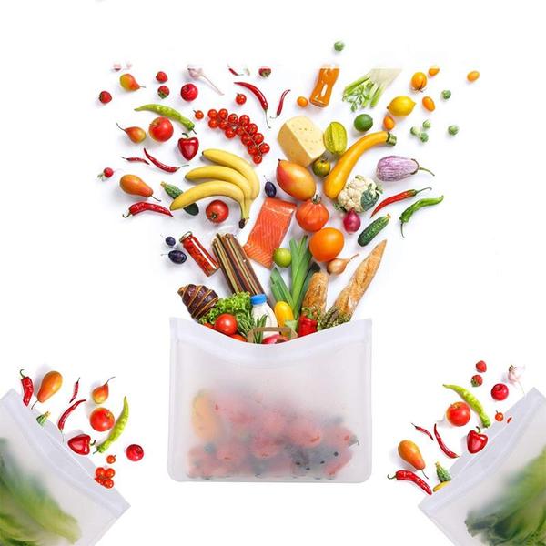 StorMi - Reusable Silicone Zip Lock Bags