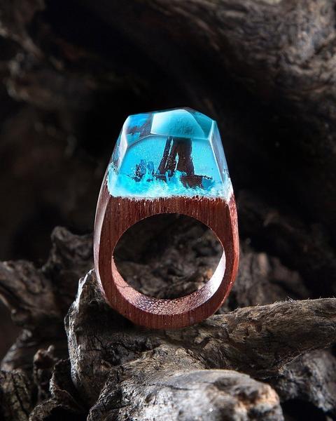 Quanta - Magic Forest Resin Ring