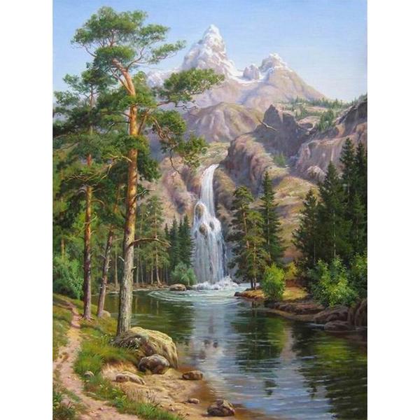 Waterfall Forest - GemPaint™ Kit