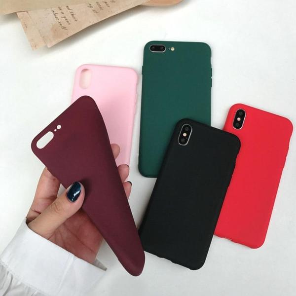 Aleta - Soft Silicone Matte iPhone Case