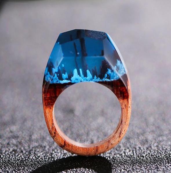 Quanta - Magic Forest Resin Ring