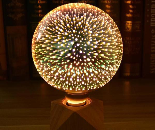 3D LED Holiday Light Bulbs