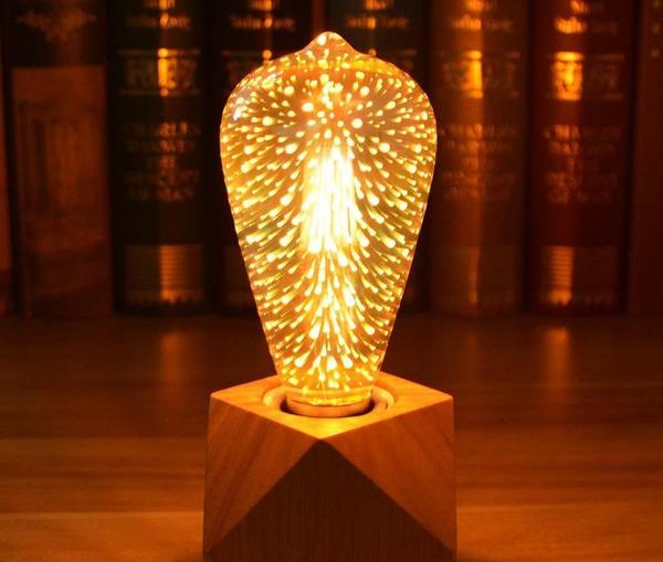 3D LED Holiday Light Bulbs