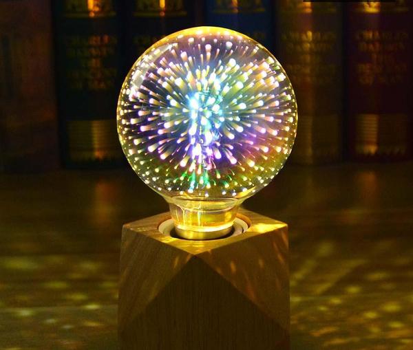 3D LED Holiday Light Bulbs