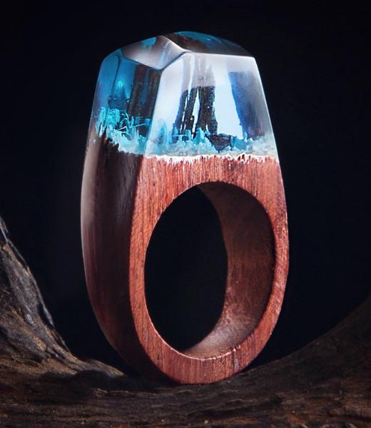 Siberia™ - Custom Wood Resin Rings