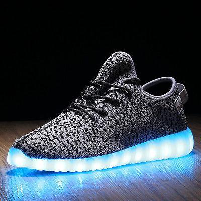 Light Up Yeezy-Inspired Shoes