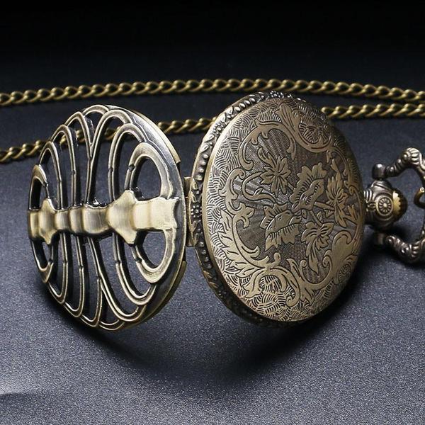 Steampunk Bone Pocket Watch
