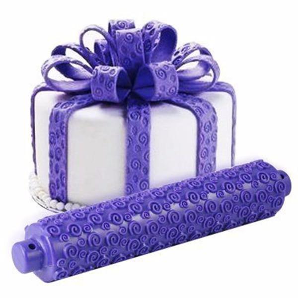 Colored 3D Pattern Rolling Pin
