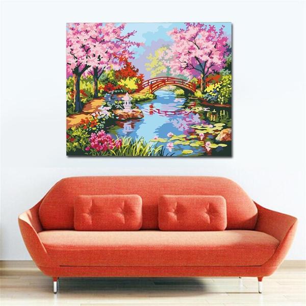 Cherry Blossom - Van-Go Paint-By-Number Kit
