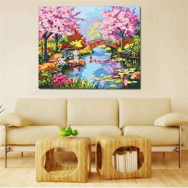 Cherry Blossom - Van-Go Paint-By-Number Kit