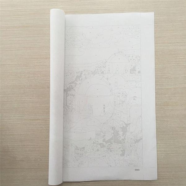 Cherry Blossom Bridge - Van-Go Paint-By-Number Kit