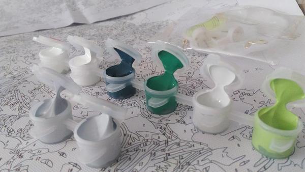 Our Cabin in the Woods - Van-Go Paint-By-Number Kit