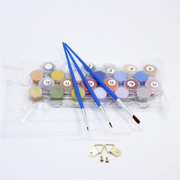 The Cabin By the Lake - Van-Go Paint-By-Number Kit