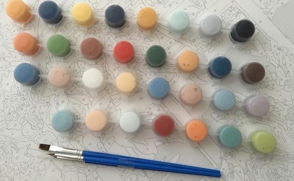 Chimp DJ - Van-Go Paint-By-Number Kit