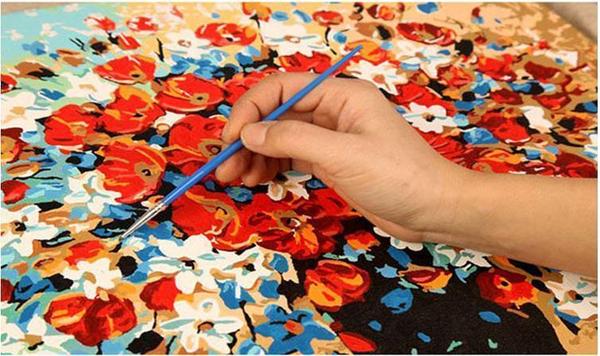 Field of Daisies - Van-Go Paint-By-Number Kit