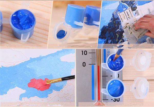 Girl with Dragon Tattoo - Van-Go Paint-By-Number Kit