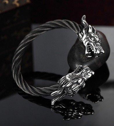 Tibetan Steel Dragon Bracelets