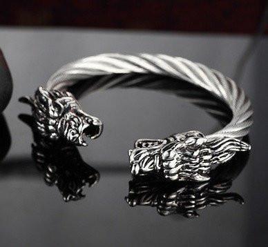 Tibetan Steel Dragon Bracelets