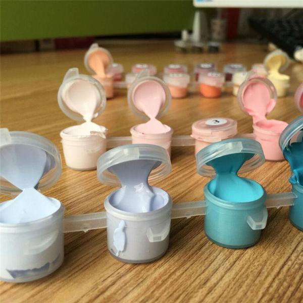 An Elephant Parade - Van-Go Paint-By-Number Kit