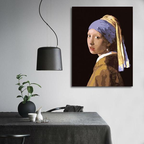 Girl With a Pearl Earring - Van-Go Paint-by-Number Kit