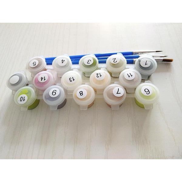 Home Sweet Home - Van-Go Paint-By-Number Kit