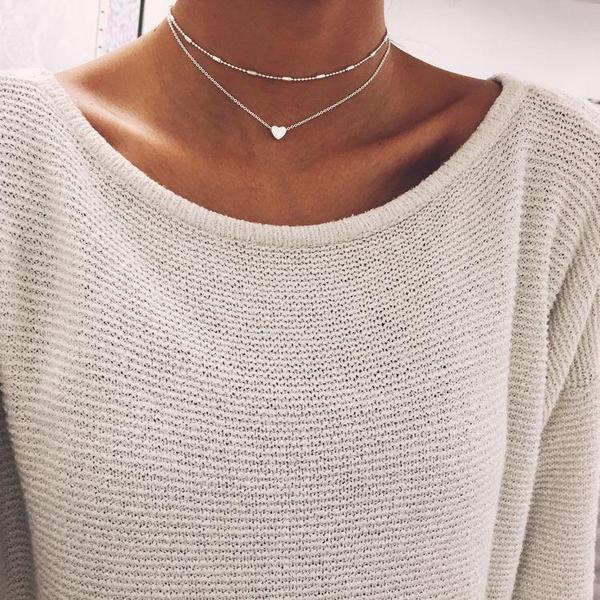 Simple Heart Choker