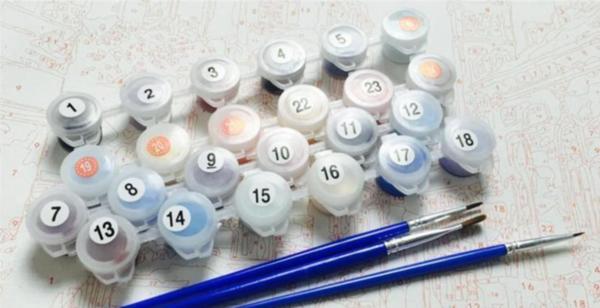 King of the Jungle - Van-Go Paint-By-Number Kit