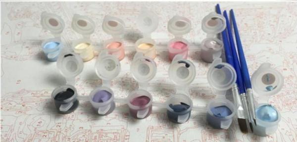 King of the Jungle - Van-Go Paint-By-Number Kit