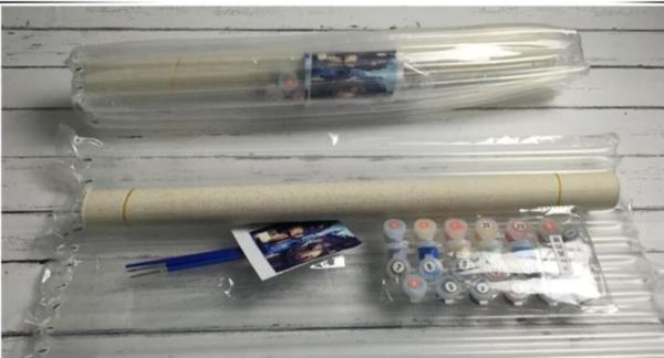 King of the Jungle - Van-Go Paint-By-Number Kit