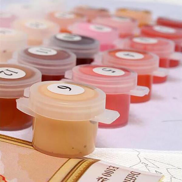 Lions, and Tigers, and Bears, Oh My! - Van-Go Paint-By-Number Kit