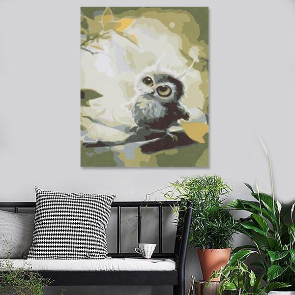 Owl - Van-Go Paint-By-Number Kit