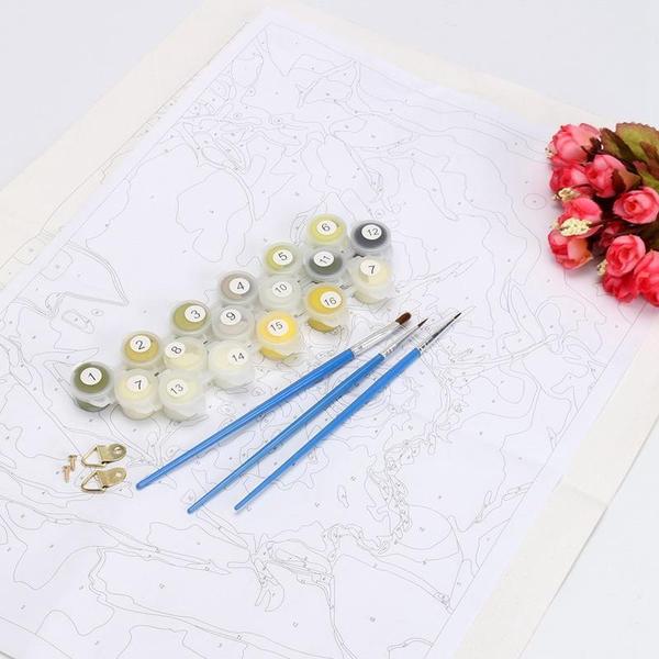 Owl - Van-Go Paint-By-Number Kit