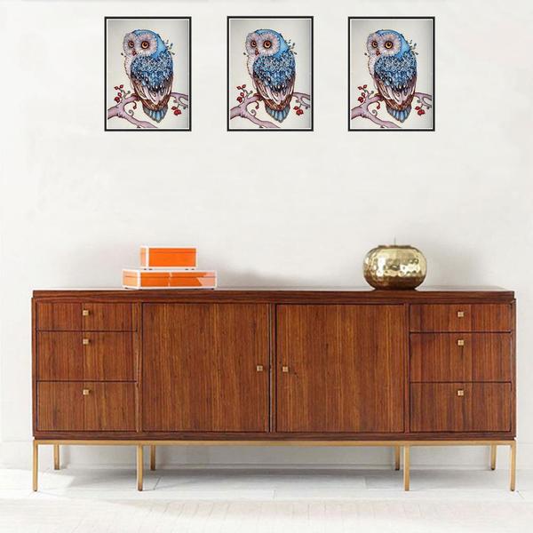 Cartoon Owl - GemPaint™ Kit