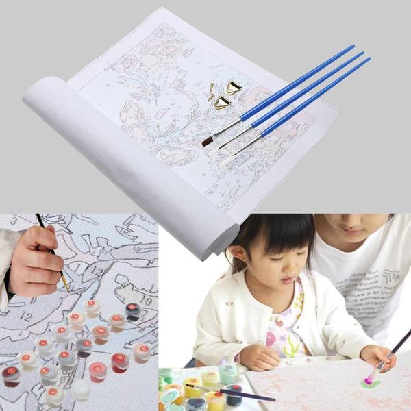 The Park on a Fall Day - Van-Go Paint-By-Number Kit