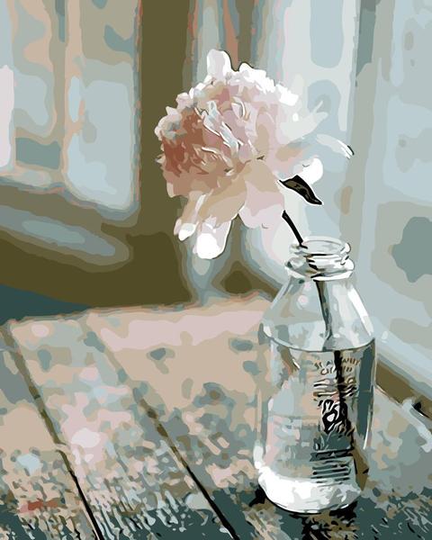 Lonely Peonie - Van-Go Paint-By-Number Kit
